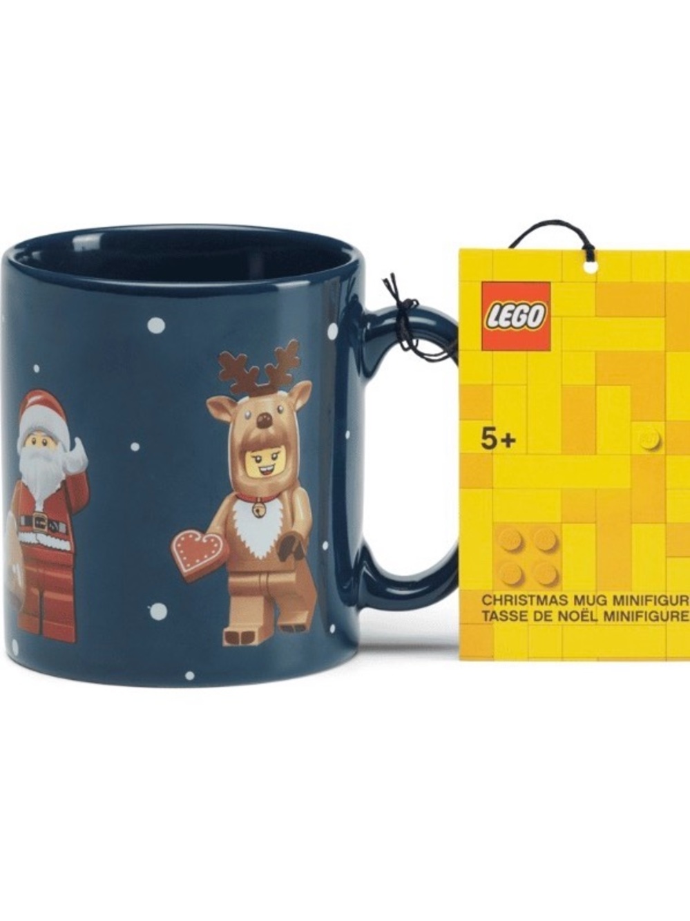 Lego Christmas coffee cup